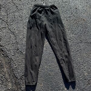 Athletic Works Men's Black Joggers